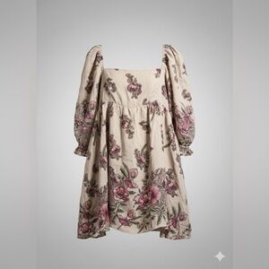 Floral Babydoll Dress